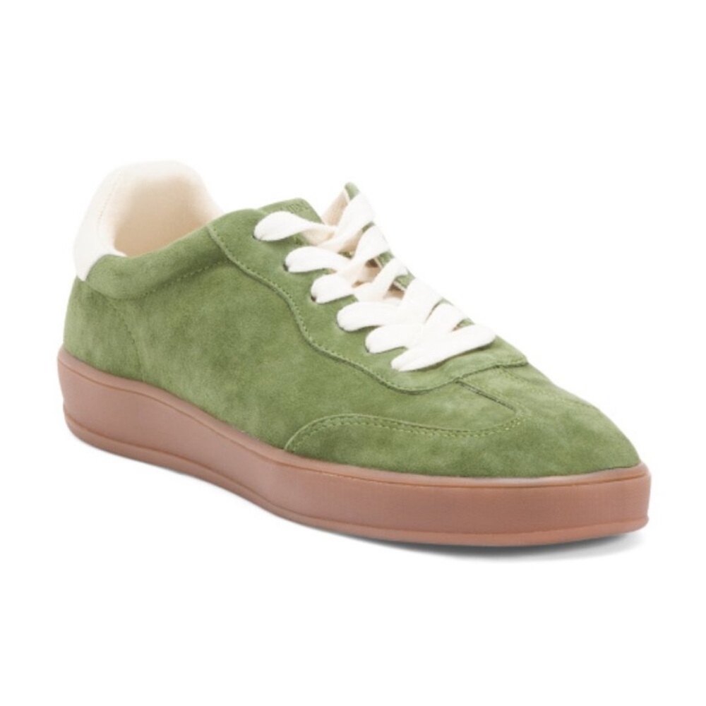*NEW* J. MCLAUGHLIN Suede Zibby Sneakers Size 8 A38